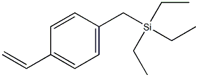 1-[4-(Triethylsilylmethyl)phenyl]ethene