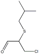 3-Chloro-2-(isobutylthio)propionaldehyde