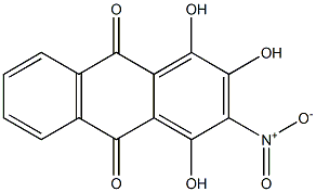 1,2,4-Trihydroxy-3-nitro-9,10-anthracenedione