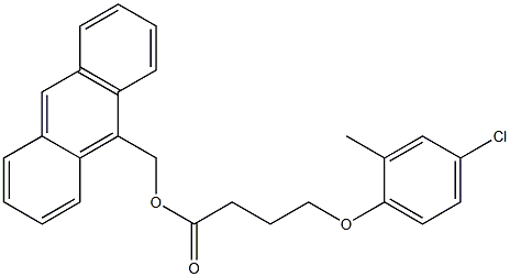 4-(4-Chloro-2-methylphenoxy)butanoic acid 9-anthrylmethyl ester|