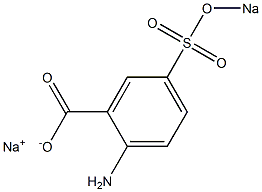 2-Amino-5-(sodiosulfo)benzoic acid sodium salt