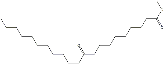 10-Oxohenicosanoic acid methyl ester 结构式