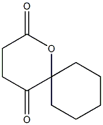 4',5'-Dihydrospiro[cyclohexane-1,2'-[2H]pyran]-3',6'-dione,,结构式