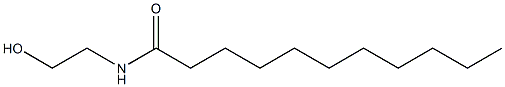 N-(2-Hydroxyethyl)undecanamide Structure