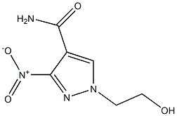 1-(2-Hydroxyethyl)-3-nitro-1H-pyrazole-4-carboxamide