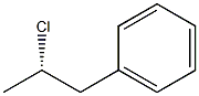 (+)-[(S)-2-Chloropropyl]benzene Structure