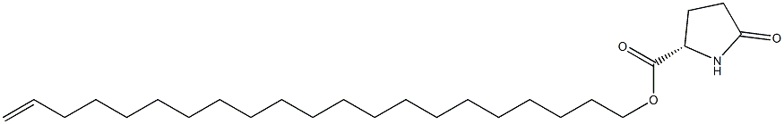(S)-5-オキソピロリジン-2-カルボン酸20-ヘニコセニル 化学構造式
