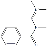  Dimethyl[[benzoyl(methyl)amino]methylene]aminium