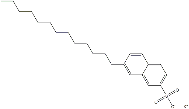  7-Tridecyl-2-naphthalenesulfonic acid potassium salt