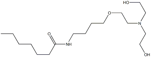 N-[4-[2-[Bis(2-hydroxyethyl)amino]ethoxy]butyl]heptanamide