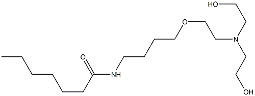 N-[4-[2-[Bis(2-hydroxyethyl)amino]ethoxy]butyl]heptanamide|