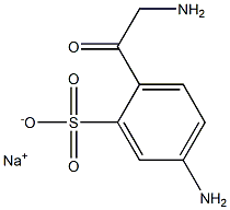 5-Amino-2-(aminoacetyl)benzenesulfonic acid sodium salt