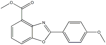 2-(4-Methoxyphenyl)benzoxazole-4-carboxylic acid methyl ester