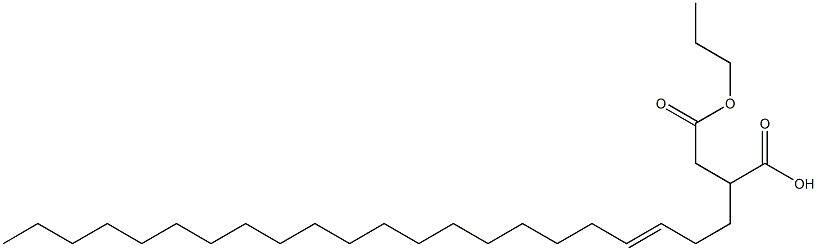 2-(3-Docosenyl)succinic acid 1-hydrogen 4-propyl ester,,结构式