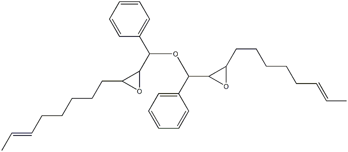 3-(6-Octenyl)phenylglycidyl ether,,结构式