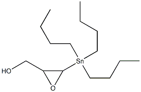 3-(Tributylstannyl)oxirane-2-methanol Struktur