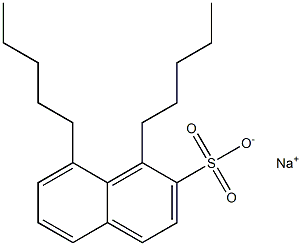 1,8-Dipentyl-2-naphthalenesulfonic acid sodium salt