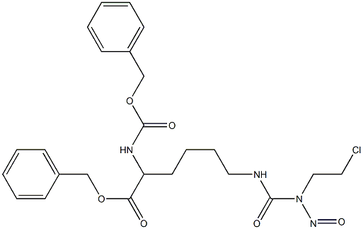 1-(2-Chloroethyl)-1-nitroso-3-[5-[[(benzyloxy)carbonyl]amino]-5-[(benzyloxy)carbonyl]pentyl]urea