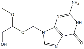  9-[(2-Hydroxy-1-methoxyethoxy)methyl]-2-amino-9H-purin-6(1H)-one