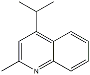 4-Isopropyl-2-methylquinoline Structure