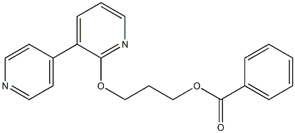  Benzoic acid 3-[(3,4'-bipyridin-6-yl)oxy]propyl ester