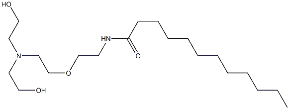 N-[2-[2-[Bis(2-hydroxyethyl)amino]ethoxy]ethyl]dodecanamide