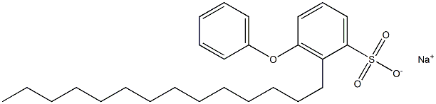 3-Phenoxy-2-tetradecylbenzenesulfonic acid sodium salt|