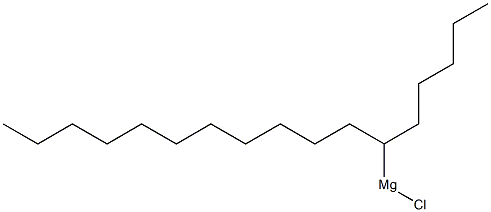 (1-Pentyldodecyl)magnesium chloride 结构式