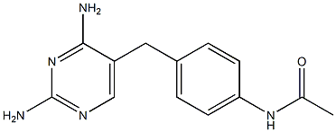 2,4-Diamino-5-[4-acetylaminobenzyl]pyrimidine