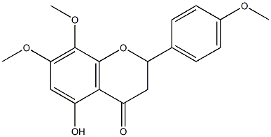 5-Hydroxy-4',7,8-trimethoxyflavanone|