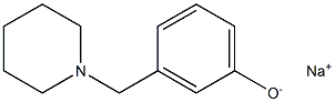 Sodium m-(piperidinomethyl)phenolate|