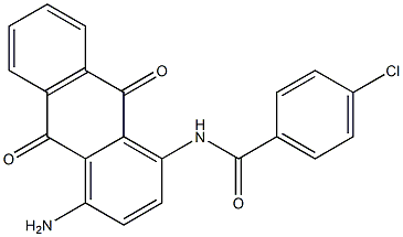 N-(4-Amino-9,10-dihydro-9,10-dioxoanthracene-1-yl)-4-chlorobenzamide