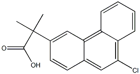 2-(9-Chlorophenanthren-3-yl)-2,2-dimethylacetic acid