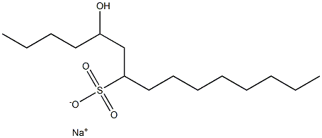  5-Hydroxypentadecane-7-sulfonic acid sodium salt