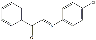  2-[(4-Chlorophenyl)imino]-1-phenylethanone