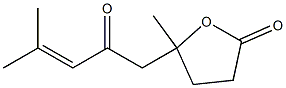  Dihydro-5-methyl-5-(4-methyl-2-oxo-3-pentenyl)furan-2(3H)-one