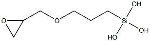 [3-(Oxiranylmethoxy)propyl]silanetriol Struktur