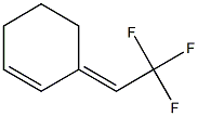 2-(2-Cyclohexen-1-ylidene)-1,1,1-trifluoroethane,,结构式