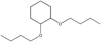 1,2-Dibutoxycyclohexane,,结构式