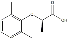 [R,(+)]-2-(2,6-Xylyloxy)propionic acid 结构式