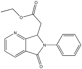 6-Phenyl-7-(2-ethoxy-2-oxoethyl)-6,7-dihydro-5H-pyrrolo[3,4-b]pyridin-5-one