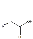 (2R)-2,3,3-Trimethylbutanoic acid Structure