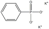Phenylphosphonic acid dipotassium salt Struktur