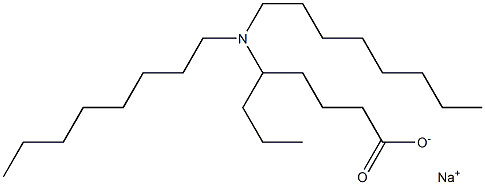 5-(Dioctylamino)octanoic acid sodium salt