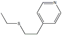 4-(2-エチルチオエチル)ピリジン 化学構造式