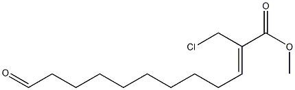 (Z)-2-Chloromethyl-11-formyl-2-undecenoic acid methyl ester