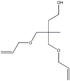 3,3-Bis(allyloxymethyl)-1-butanol Structure