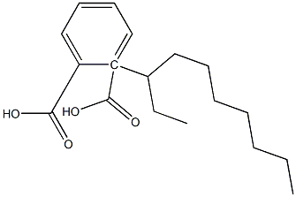 (+)-Phthalic acid hydrogen 1-[(S)-1-ethyloctyl] ester 结构式