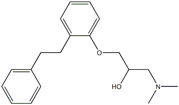 1-Dimethylaminomethyl-2-[2-[2-(phenyl)ethyl]phenoxy]ethanol|