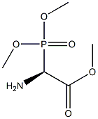 (R)-2-Phosphonoglycine trimethyl ester Struktur